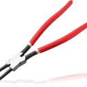 13-Inch Internal Snap Ring Pliers 90 Degree Heavy Duty Retaining Ring Pliers with Bent Jaw Tip Diameter 0.12" Large Lock Ring Plier Circlip Plier for Installing Removing Retaining Ring