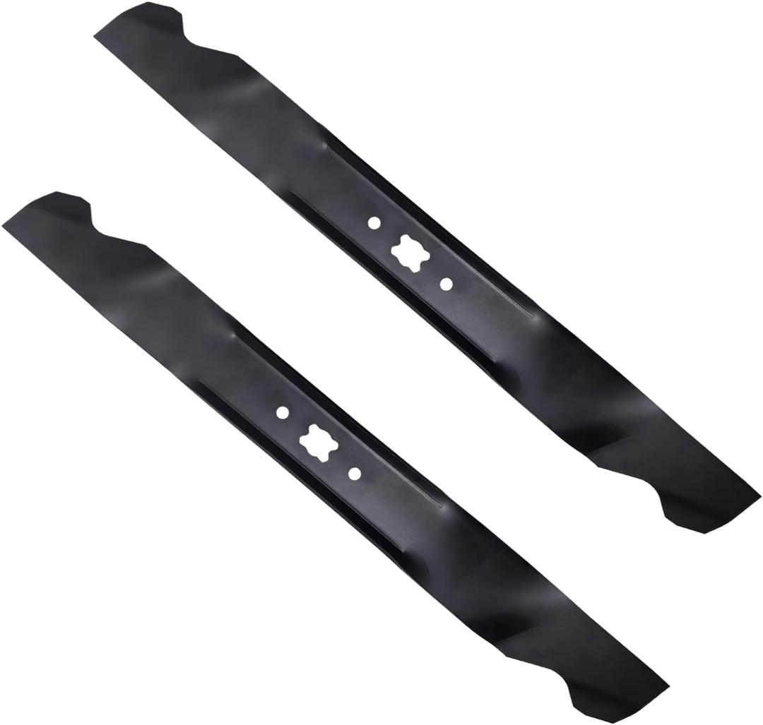 KEDAKEJI Lawn Mower Blades 21" Compatible with Troy-Bilt TB110 TB130 TB200 TB230 TB240, Cub Cadet, MTD, Craftsman Mulching Blade Replacement for 942-0741, 942-0741A,742-04100,742-0741