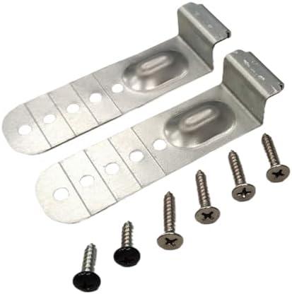 D. I Accessa DD82-01433A OEM Dishwasher Assembly-Install Kit Fits for Samsung Dishwashers DW80R2031 DW80N3030US DW3000Mm Series Mounting Bracket Includes 2 x Mounting Brackets, 4 x Mounting Screws