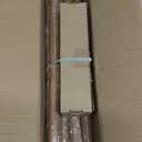 Wood Boho Curtain Rods for Windows:Wooden Farmhouse Decorative Curtain Rod for Bedroom Living Room,Heavy Duty Adjustable Rustic Bamboo Drapery Rods with Imitation Wood Grain Finials,Brown 36-88"