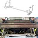 ECOTRIC Lower Radiator Core Support Skid Bar Plate Compatible with 2005-2013 Corvette C6 Replacement for 20939829 15916658