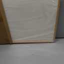 UPWOIGH Beige Solid Oak Wood Picture Frame, 18 x 24 Inch, 16 x 20 Mat
