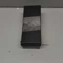 LUCKYCOIN Full Grain Leather Crossbody Strap with Pockets, Adjustable 46"-55" Travel Shoulder Strap, Metal Swivel Hooks, Minimalist Hands-Free Replacement for Purses - Pebble Black