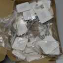 12 Pack Refrigerator Lock with 12 Keys Fridge Locks Combination Adhesive Child Safety Cabinet Freezer Door Lock Adult File Drawer Kitchen Appliance Furniture Closet (White)