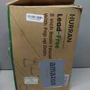 Bathroom Faucets for Sink 3 Hole, Hurran Brushed Gold Bathroom Sink Faucet with Pop-up Drain and Supply Lines, Stainless Steel Lead-Free Widespread Faucet for Vanity RV Farmhouse Sink (8 Inch)