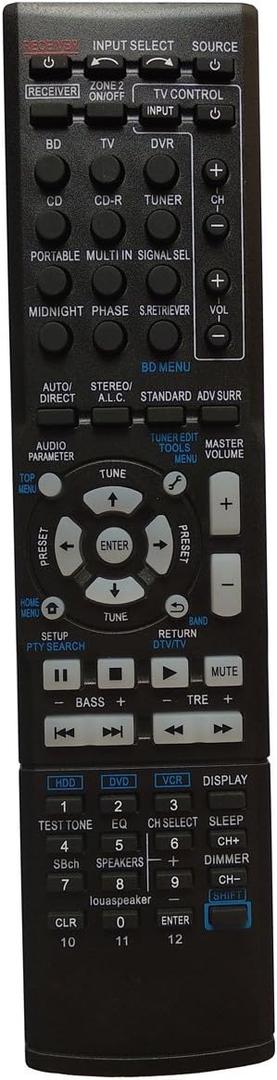 Universal Remote Control for Pioneer Audio/Video Receiver VSX-519V VSX-820 VSX-820K VSX-920