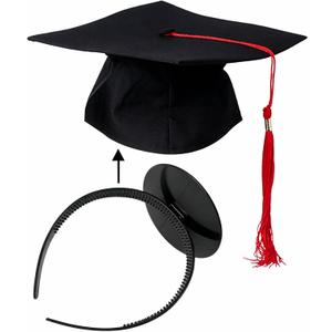 Essager Graduation Cap Headband Grad Hat Decorations Holder Decorations Accessory