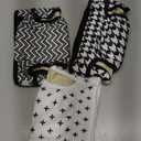 Langsprit Washable Female Dog Diapers (3 Pack)  No Leak Reusable Diapers for Doggy Female in Period  Highly Absorbent Dog Heat Panties with Adjustable Snaps XL