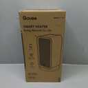 Govee Electric Space Heater, 1500W Smart Space Heater with Thermostat, WiFi & Bluetooth App Control, Works with Alexa & Google Assistant, Ceramic Heater for Bedroom, Office, Living Room, Black