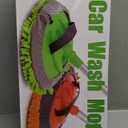 62 " Car Wash Mop Kit - Car Cleaning Mop with Long Handle Stainless Steel Pole for RVs, SUVs, Trucks and Buses (Green)