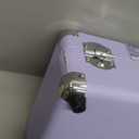 Victrola Journey Bluetooth Portable Suitcase Record Player  with Built-in Speakers, 3 Speed Vinyl Record Player, RCA Out, Headphone Jack (Lavender/Silver)