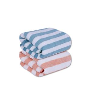 24 Pcs Striped Beach Towels Bulk Pool Quick to Dry Bath Striped Towel for Hotel, Spa Hot Tub, Bath and Swim Summer, 15x20 Inches (Multicolored)