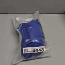 ABOCIW Workout Sets for Women 2 Piece Seamless Impact Longline Strappy Top Scrunch Butt High Waist Biker Shorts Gym Set (Small, Enchanted Blue)