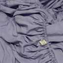 Cal King Fitted Sheet, Egyptian Cotton 500 Thread Count Sateen, Deep Pocket, Fit Up to 10" to 15" Inch California King, (1pc) Colour Lavender Solid