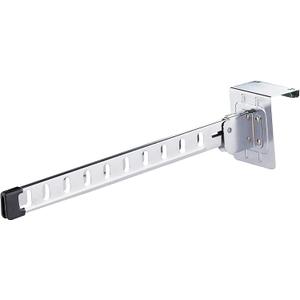 Organize It All Over the Door Folding Hanger Holder, Chrome 2Pack