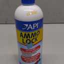 API AMMO-LOCK Freshwater and Saltwater Aquarium Ammonia Detoxifier 16-Ounce Bottle, EXP 03/2029