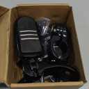 Nilight 1-1/4" Motorcycle Highway Pegs For Harley Davidson Touring Road King Street Glide Sportster Adjustable Short Angled Foot Pegs Universal For 1.25" Engine Guard Crash Bars Highway Footpegs Black