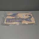 Beach Tote Bag, Summer Tote Bag for Women, Summer Reusable Grocery Bags Shopping Bags (Sardines)