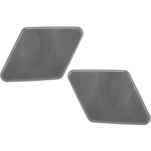 ACROPIX Front Bumper Headlight Washer Nozzle Cover Cap Fit for BMW 325i 2006 for BMW 328i 2007-2008 - Pack of 2 Gray