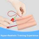 Phlebotomy Practice Kit - IV Practice Kit for Nurses, Venipuncture Training Kit for Medical Students, Complete Set for Skill Development, Ideal Gift for Healthcare Providers.