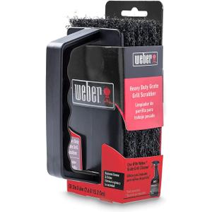 Weber Scubber Grill Grate Scrubber, Black