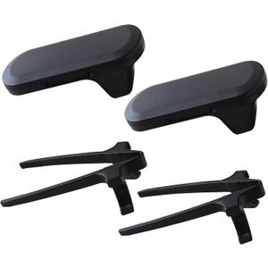 Finger Chopsticks Black, Ergonomic Finger Snacking chopsticks, Set of 2 with Portable Storage Cases, Gamer Chopsticks, Perfect for Snacking on Chips, Nuts, and Popcorn