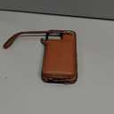 Phone Case for iPhone 14 Pro Wallet Zipper Handbag Cover Screen Protector Crossbody Lanyard Strap 2-in-1 Detachable Compatible with MagSafe RFID Blocking iPhone14Pro iPhone14 14Pro Women Brown