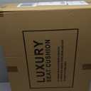 CAR PASS 3D Foam Faux Leather Car Seat Covers Front Seats,Waterproof Leather Front Seat Cover for Cars,Luxury Universal Fit for SUV Truck Sedan Automotive, Armrest Airbag Compatible Anti-Slip, Black