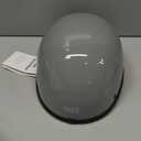 Vintage Motorcycle Half Helmet - Lightweight Low Profile Open-Face Half-Face Helmet  DOT Approved (X-Large, Gray)