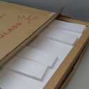 YOSHOOT Hand-Made Wooden Spliced Wall Mirror for Bathroom, Rustic Farmhouse Vanity Mirror, Dcor Wall Art, Solid Wood Frame, Vertical or Horizontal Hanging (32"L x 24"W)