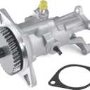 AULINK 904-810 Gear Driven Mechanical Vacuum Pump 5019734AA 4874365 4746706 R5019734AA 3937193RX OE Replacement for 1994-2002 Dodge Ram 2500 3500 Pickup Truck 5.9L Cummins Diesel