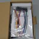 7" Double Din Car Stereo with Wireless Apple CarPlay&Android Auto,180W Outputs, Bluetooth 5.2/FM/AM/USB-C/38W Fast Charge/Physical Knob/Weatherproof Backup Camera/USB,Stereo for 7x4.02"Double Din Size