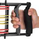 YPCBYNBS Hand Exerciser,Finger Exerciser and Hand Strengthener for Hands,Finger,Wrist,Forearms and Thumbs Therapy,Black