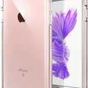 TENOC Phone Case Compatible with iPhone 6 & iPhone 6s, Clear Case Shockproof Protective Bumper Slim Cover for 4.7 Inch