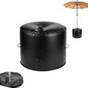 110 LBS Patio Umbrella Base Weight Bag, Heavy Duty Water Filled Umbrella Weights, Weatherproof Foldable Base Weight for Outdoor Market Umbrella, Cantilever & Offset Bases, Fits 1.5" Pole