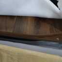 Agilestic L Shaped Standing Desk, Corner Desk with Monitor Shelf, Adjustable Height Gaming Table, Sit Stand Up Table, 63 x 55 Inch Home Office Computer Workstation, Splice Board, Dark Walnut