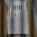 HBL' 1 Pack | 21" Deep Pull Out Cabinet Organizer Adhesive, 10-Inch Wide Sturdy Carbon Steel Roll-Out Drawers for Face Frame or Frameless Cabinets,Slide-Out Shelves for Pantry. (White)