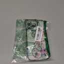 for iPhone 14 Pro Max Case with Cute Flowers Bear Pattern, Camera Protector, Clear Phone Case and Lovely Strap Bracelet Chain, Compatible for iPhone 14 Pro Max for Girls Women (Black)