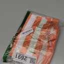 Orange and White Cabana Striped Table Runner Margarita Aperol Spritz Cocktail Birthday Party Decoration Baby Shower Dining Room Home Kitchen Table Decor (Orange, 13" x 72")