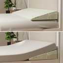 Wedge Pillow for Acid Reflux Relief,Queen Size Mattress Wedge,4" H