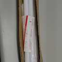 Shower Curtain Rod 31-80 in Adjustable Curtain Rod No Drilling Tension Shower Rod Stainless Steel for Bathroom Room Divider, White