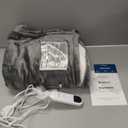 Bedsure Heated Blanket Throw Blanket - Fast Heating Electric Blanket, Soft Flannel Heated Throw with 4 Time Settings, 6 Heating Settings, Warm Gifts for Grandma & Grandpa & Seniors (50"x60", Grey)