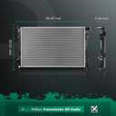 SCITOO 2937 Radiator Fit 2007-2014 for Ford for Edge 3.5L 2011-2014 for Ford for Edge 3.7L 2009-2012 for Ford for Flex 3.5L 2008-2013 for Ford for Taurus 3.5L 2008-2009 for Ford for Taurus X 3.5L