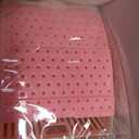 142 Holes Dental Bur Holder Box Burs Block Station Organizer Case, Annhua Bur Blocks for Bur, Plisher, File - Durable and Sturdy - Pink