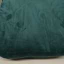 WEERRW Velvet Couch Covers for 2 Cushion Couch Sofa - High Stretch Velvet Plush 3 Pieces Sofa Slipcovers with Elastic Bottom, Furniture Protector for Pets, Machine Washable, Emerald Green, Medium