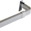 Lockseam 2" Clearance Curtain Rod 28-48 Inch