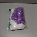 OLLULL Deluxe Adults Santa Hat for Colorful Christmas Purple