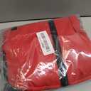 Dog Winter Coat with Harness Built-in | Waterproof Dog Jacket with Zipper & Fleece Lining | Reflective Cold Weather Coat for Small Medium Large Dogs (Red)