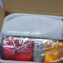 HECASA Tail Light Compatible with 1995-2000 Toyota Tacoma Pair Signal Brake Lamp Rear Taillight Assembly W/Bulb Replacement for TO2800116 TO2801116 8156004030 8155004030