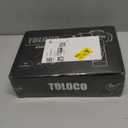 TOLOCO Massage Gun, Deep Tissue Back Massage for Athletes for Pain Relief, Percussion Massager with 10 Massages Heads & Silent Brushless Motor, Valentines Day Gifts for Him Her, Black